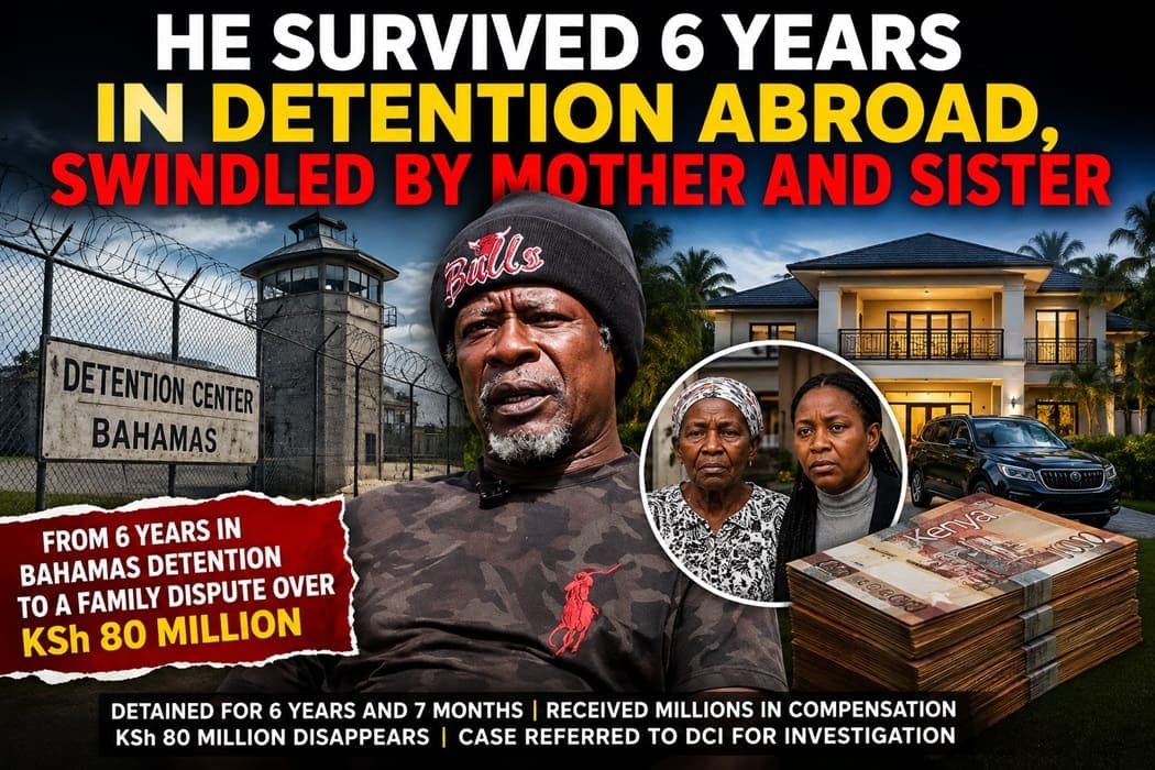 Kenyan Man’s 6-Year Bahamas Detention: KSh 80M Family Feud