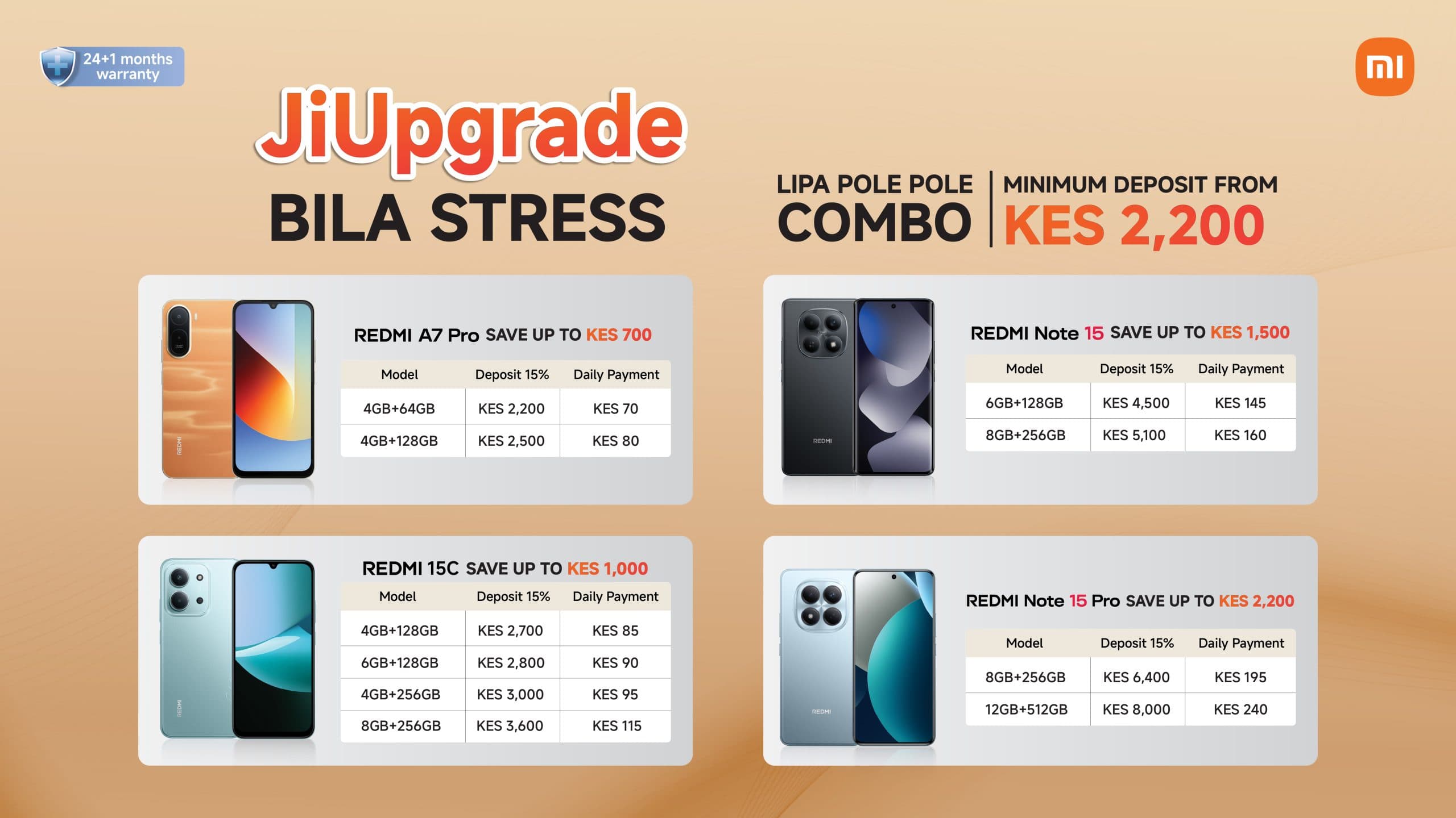 Xiaomi Kenya Unveils “JiUpgrade Bila Stress” Campaign with Flexible Lipa Pole Pole Offers