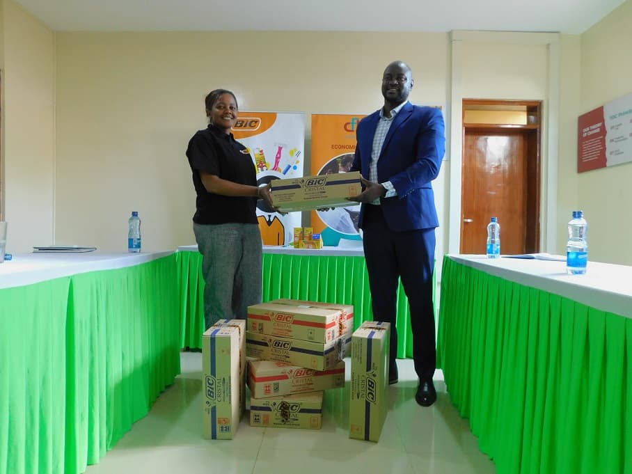 BIC East Africa donates 300,000 pens to students in Kenya