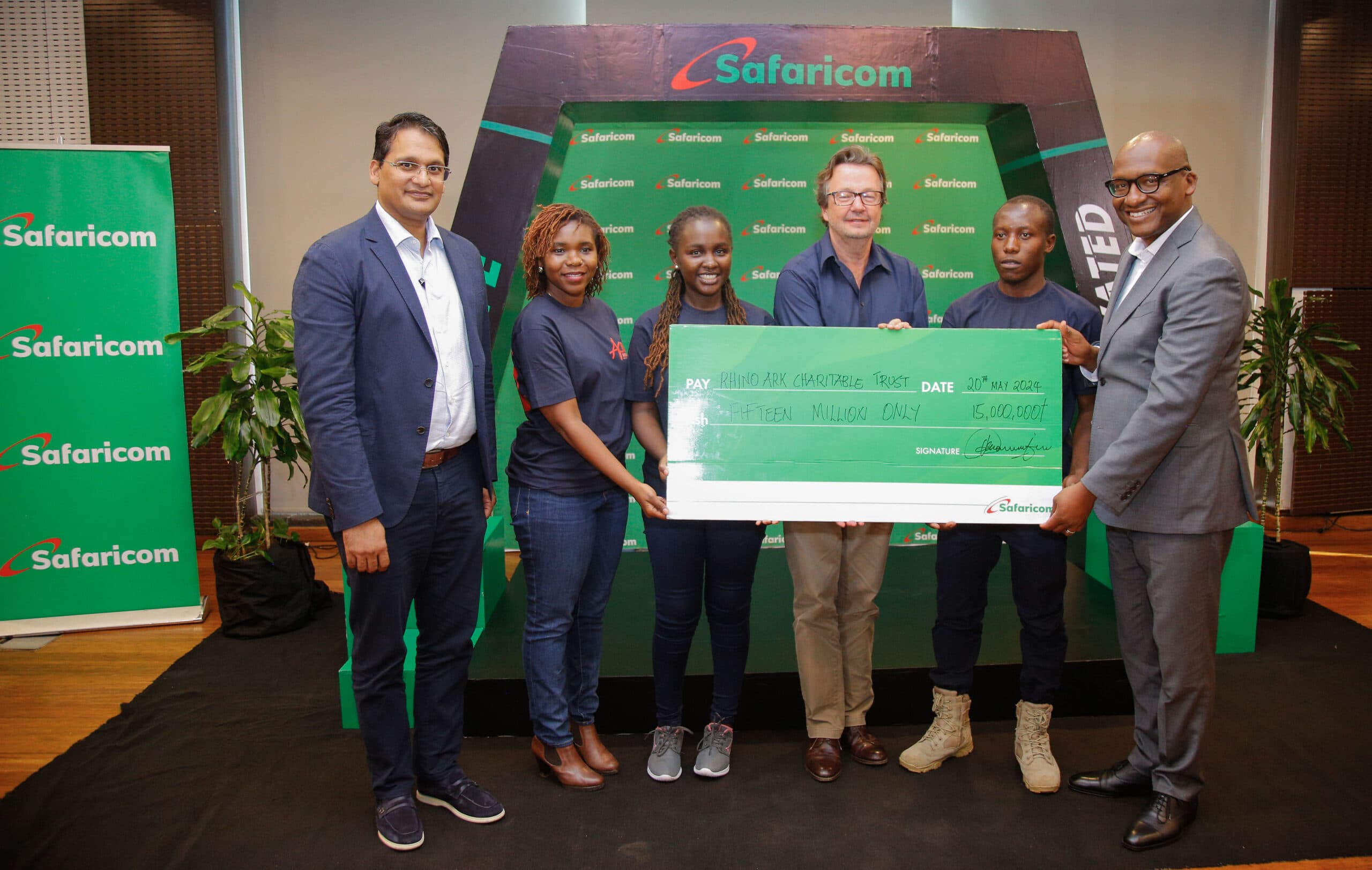 Safaricom supports the 2024 Rhino Charge with Ksh. 15M & network connectivity