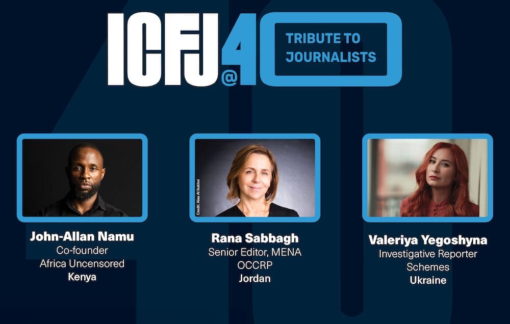 Africa Uncensored co-founder John-Allan Namu wins ICFJ Knight Award