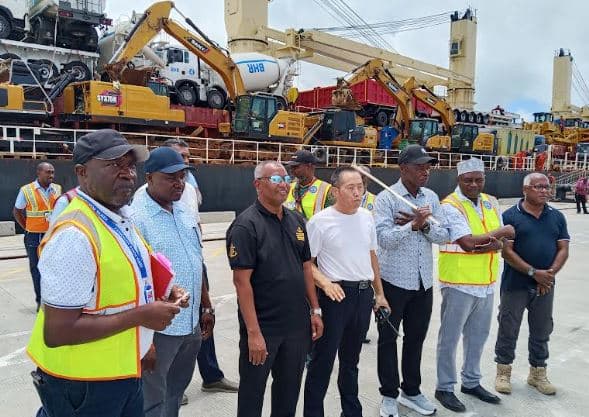 Heavy machinery lands ahead of Dangote Refinery groundbreaking