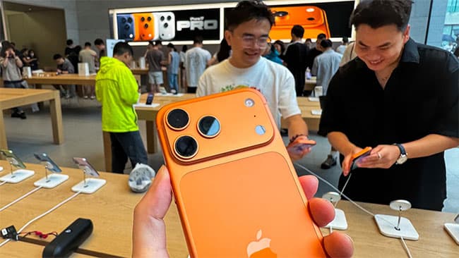 Apple says iPhone 17 ‘most popular ever’ as sales soar
