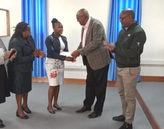 MKU Awards Student for Creative Naming of New Auditorium