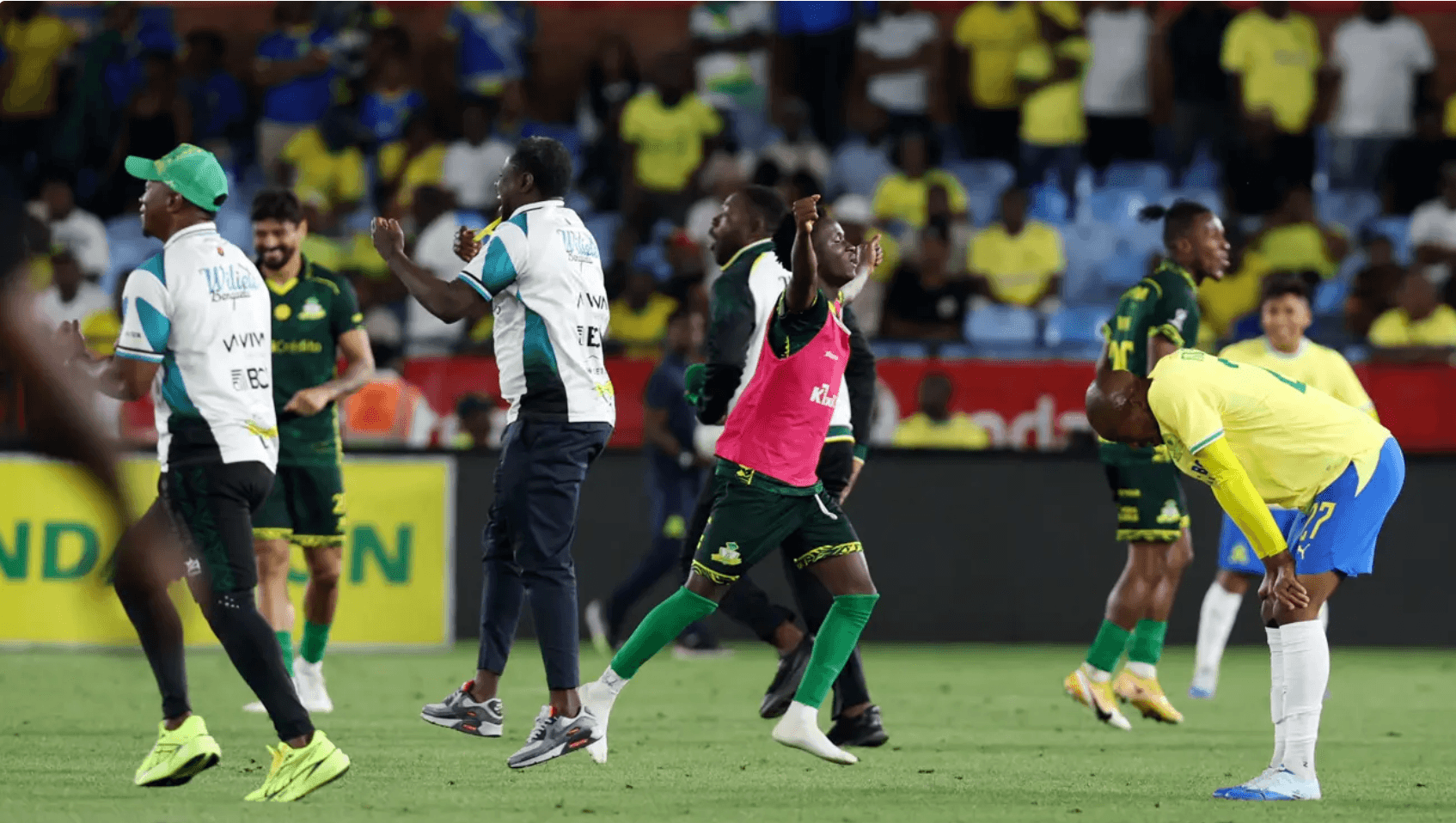 CAF Champions League defending champions Mamelodi Sundowns knocked out by minnows Wiliete SC