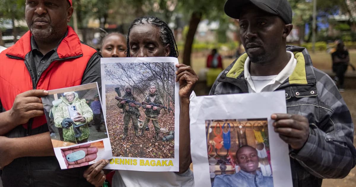 UK sanctions networks behind trafficking Kenyans to fight for Russia in Ukraine war
