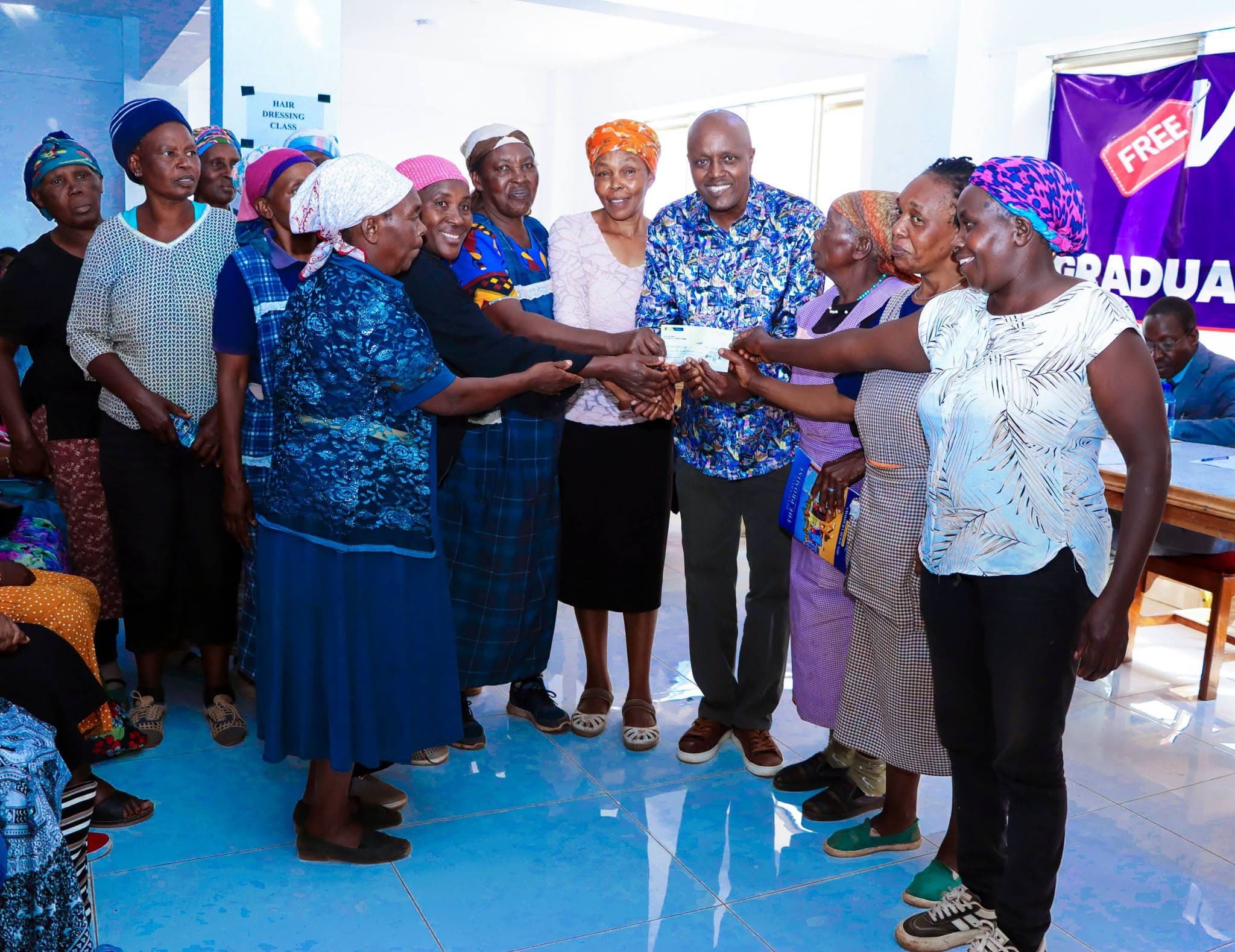 Sh6.2 million disbursed to groups in Kiambu Township