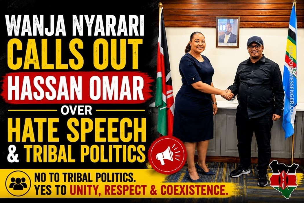 Rebuke: Wanja Nyarari Calls Out Hassan Over Hate Speech