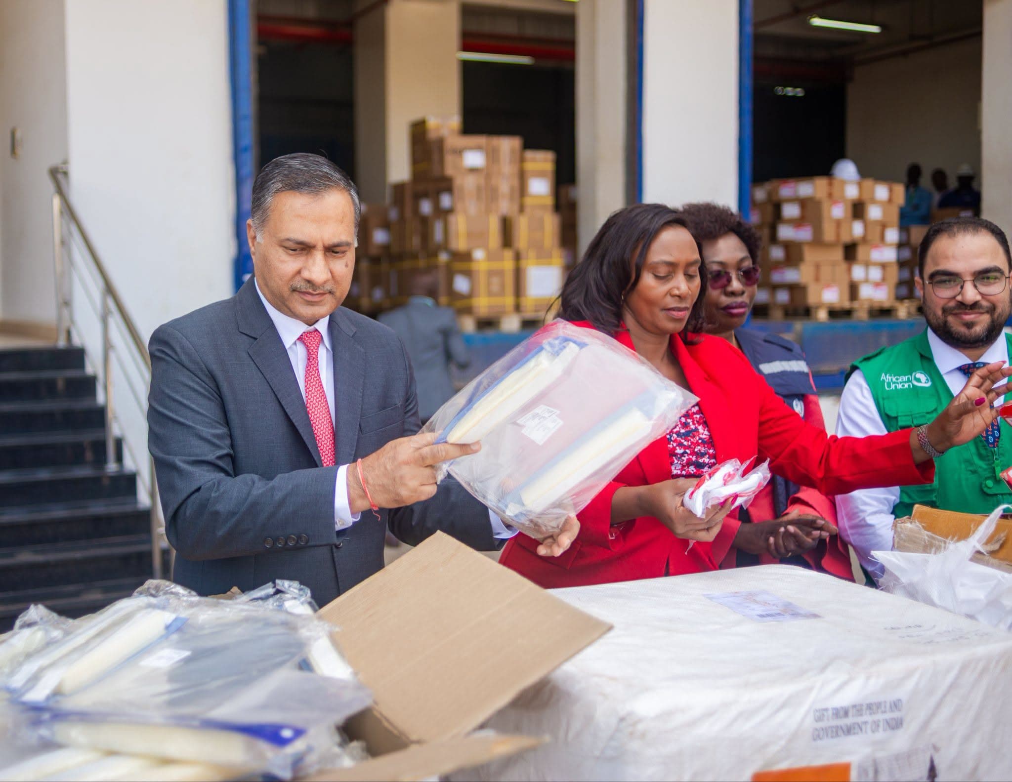 India donates medical supplies to boost Ebola preparedness