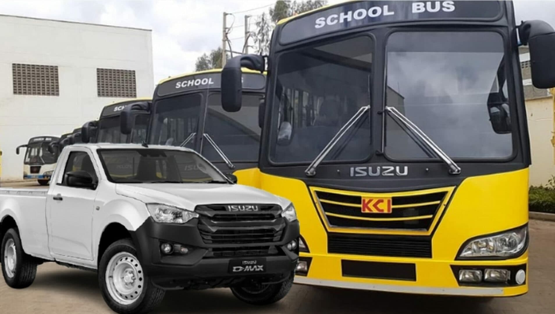 Get new Isuzu vehicles for your business, school plus up to Sh. 2mn working capital