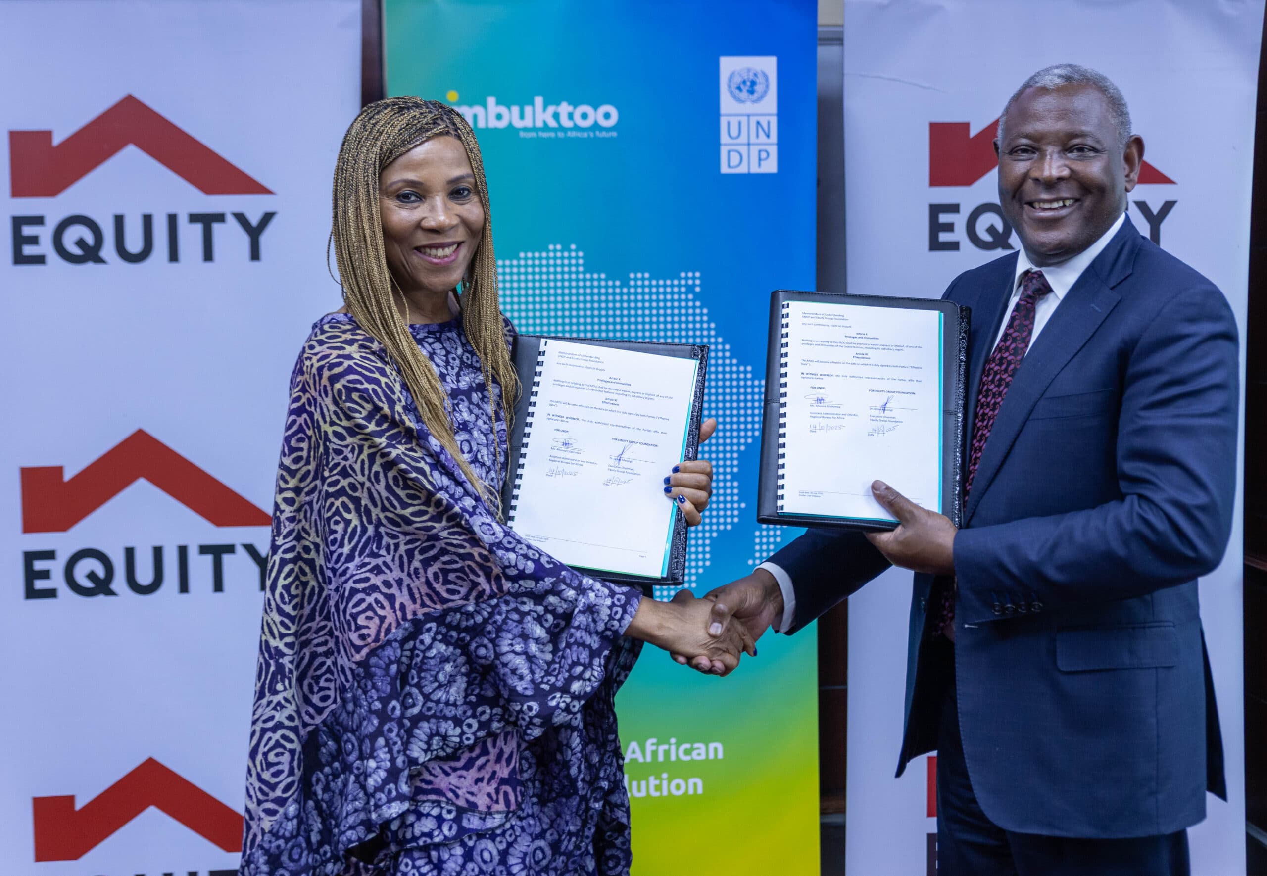 Equity Group Foundation & UNDP partner to accelerate African innovation