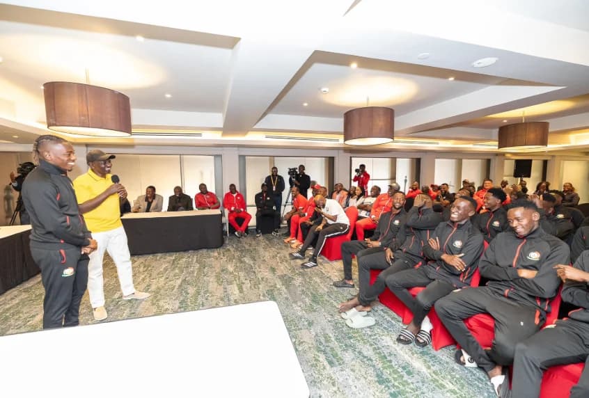 Harambee Stars Players Receive Ksh 1 M Promised By Ruto