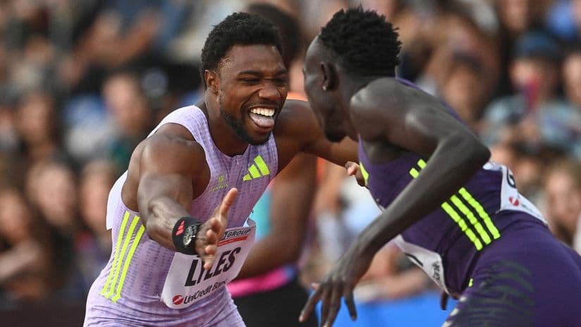 Noah Lyles smashes 150m as Gout Gout Bounces back in Ostrava