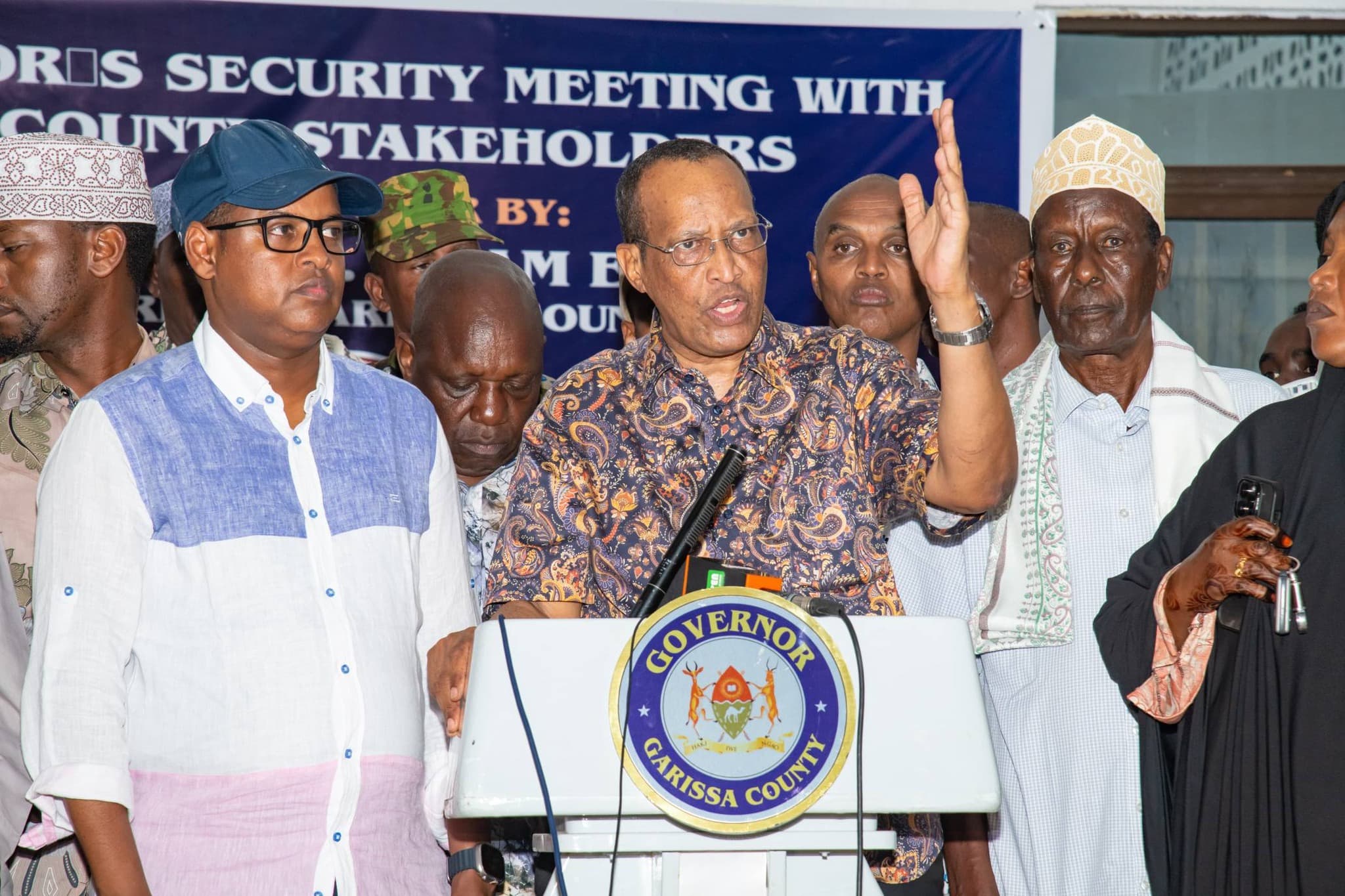 Governor fault police, parents for rising insecurity in Garissa town