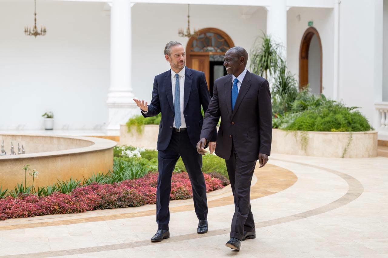 Ruto Bids Farewell to French Ambassador Arnaud Suquet After Four Years in Kenya