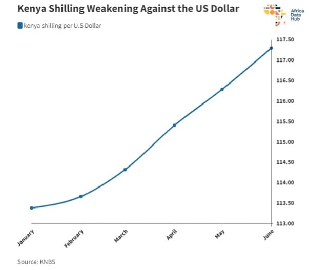 What Weakening Shilling Means to Ruto Government