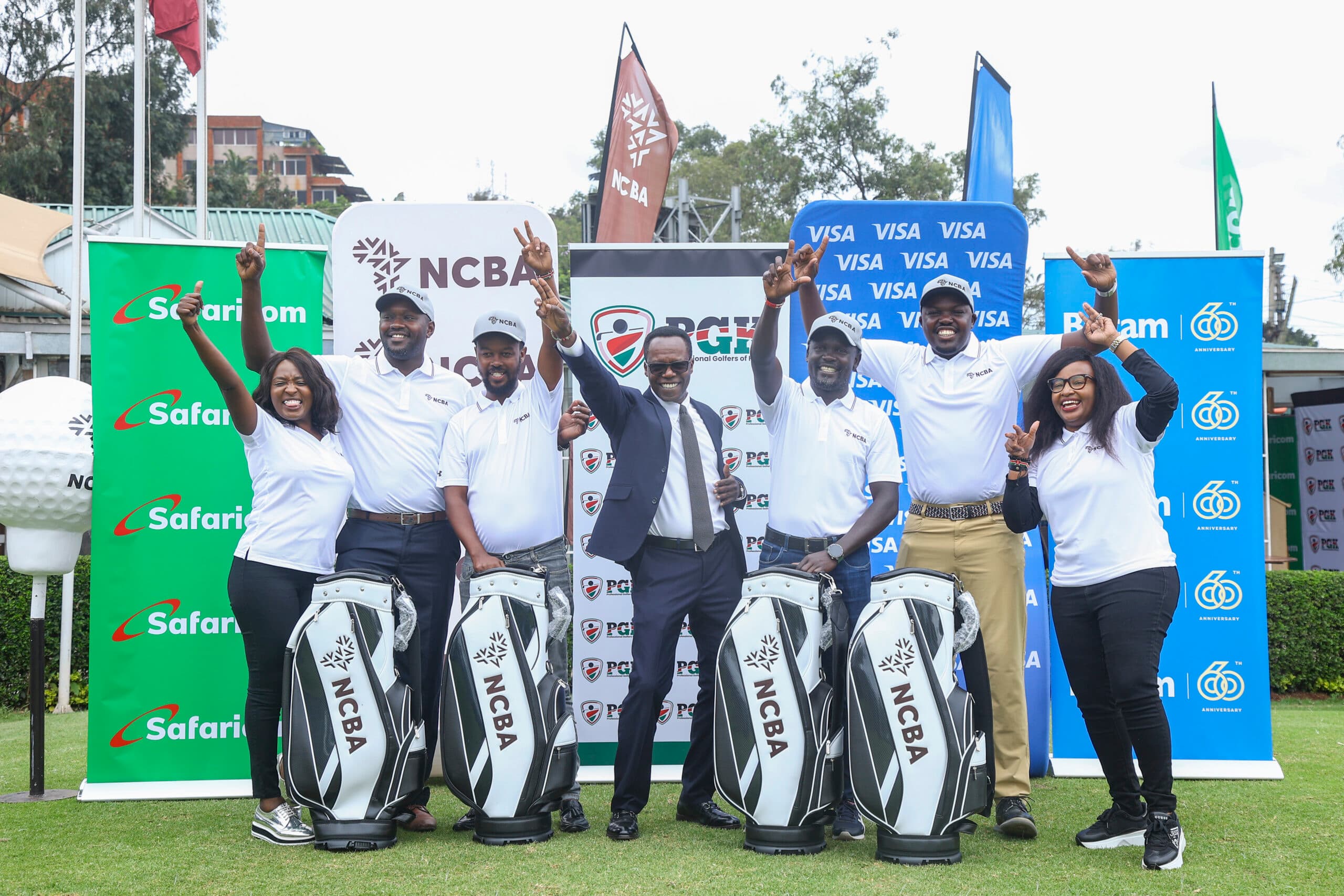NCBA sponsored golfers look to impress at the PGK Equator Tour at Mt. Kipipiri Golf & Resort