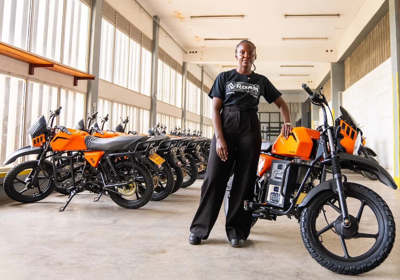 Roam Motorbike Inspired by Boda Boda Operators Hits the Road