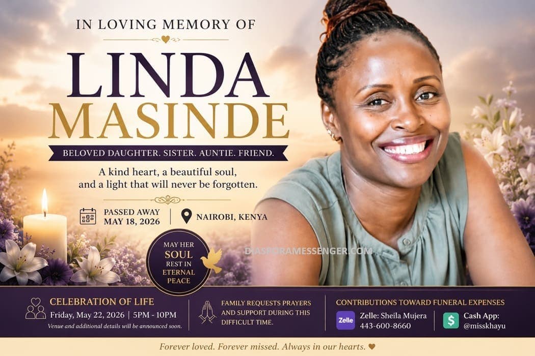 Heartbreaking: Kenyans Mourns Sudden Death of Linda Masinde
