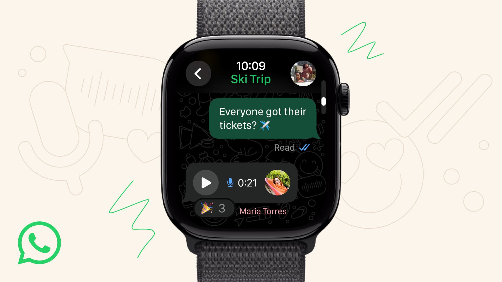 WhatsApp Arrives on Apple Watch with Full Messaging Support