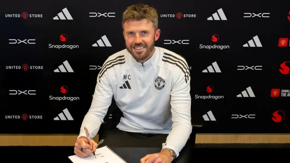 Carrick confirmed as Man Utd permanent boss