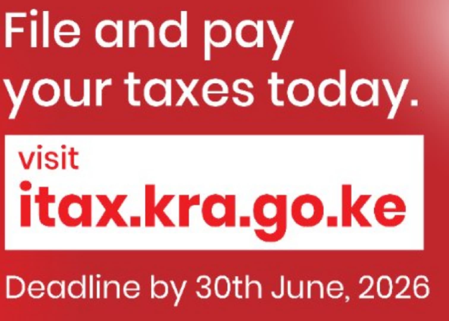 KRA Extends Working Hours for Tax Return Filing as Deadline Nears
