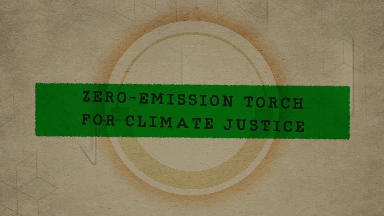 Zero-Emission Torch For Climate Justice