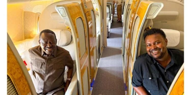 Oketch Salah: Raila’s ‘Adopted Son’ and Personal ‘Doctor’ Who Was with Him in India