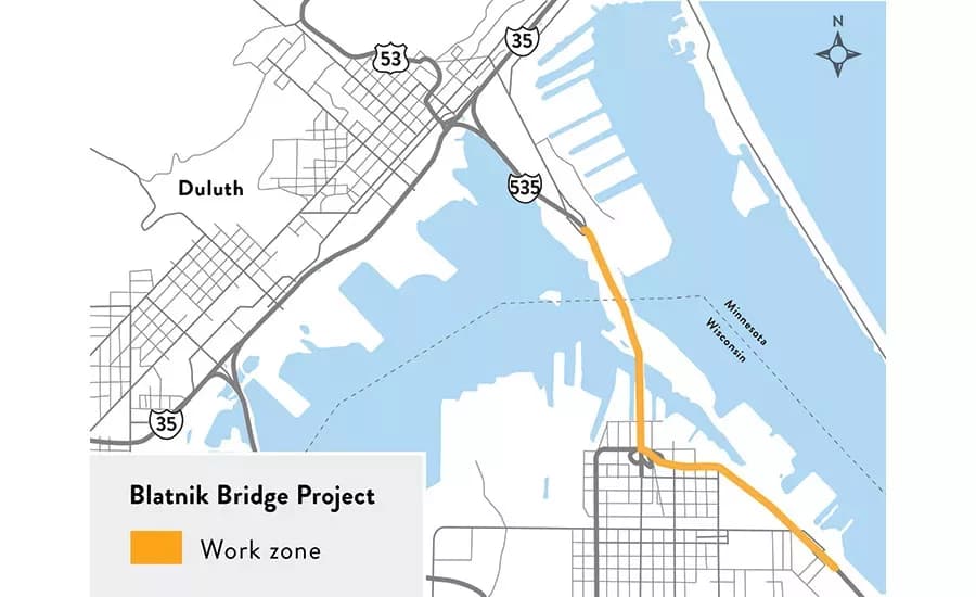 $1.4bn Blatnik Bridge Replacement in Minnesota Advances with JV Contractor Chosen for Project