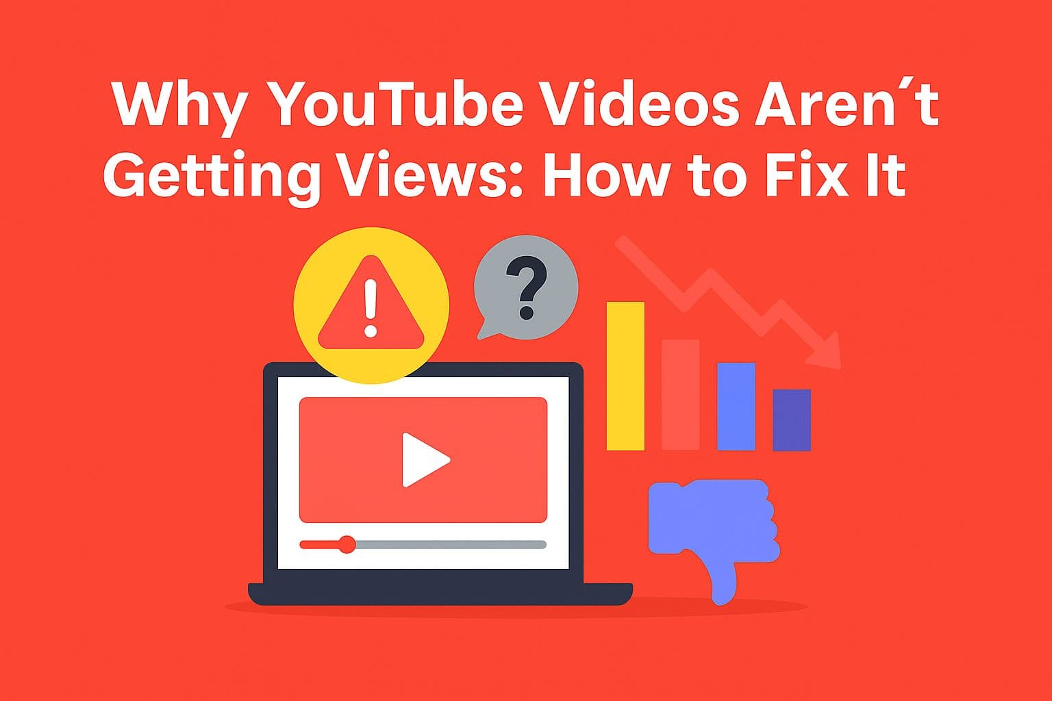 Why YouTube Videos Aren’t Getting Views: Complete Fix Guide 2025