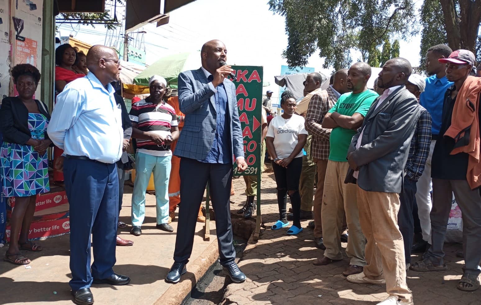 Kang’ata pledges support for Murang’a traders affected by protests