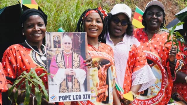Pope lashes out at foreigners who exploit Africa