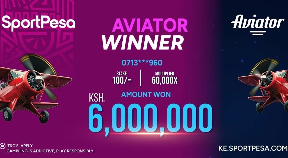 Man Turns KSh100 into Millions in Stunning Aviator Win on SportPesa