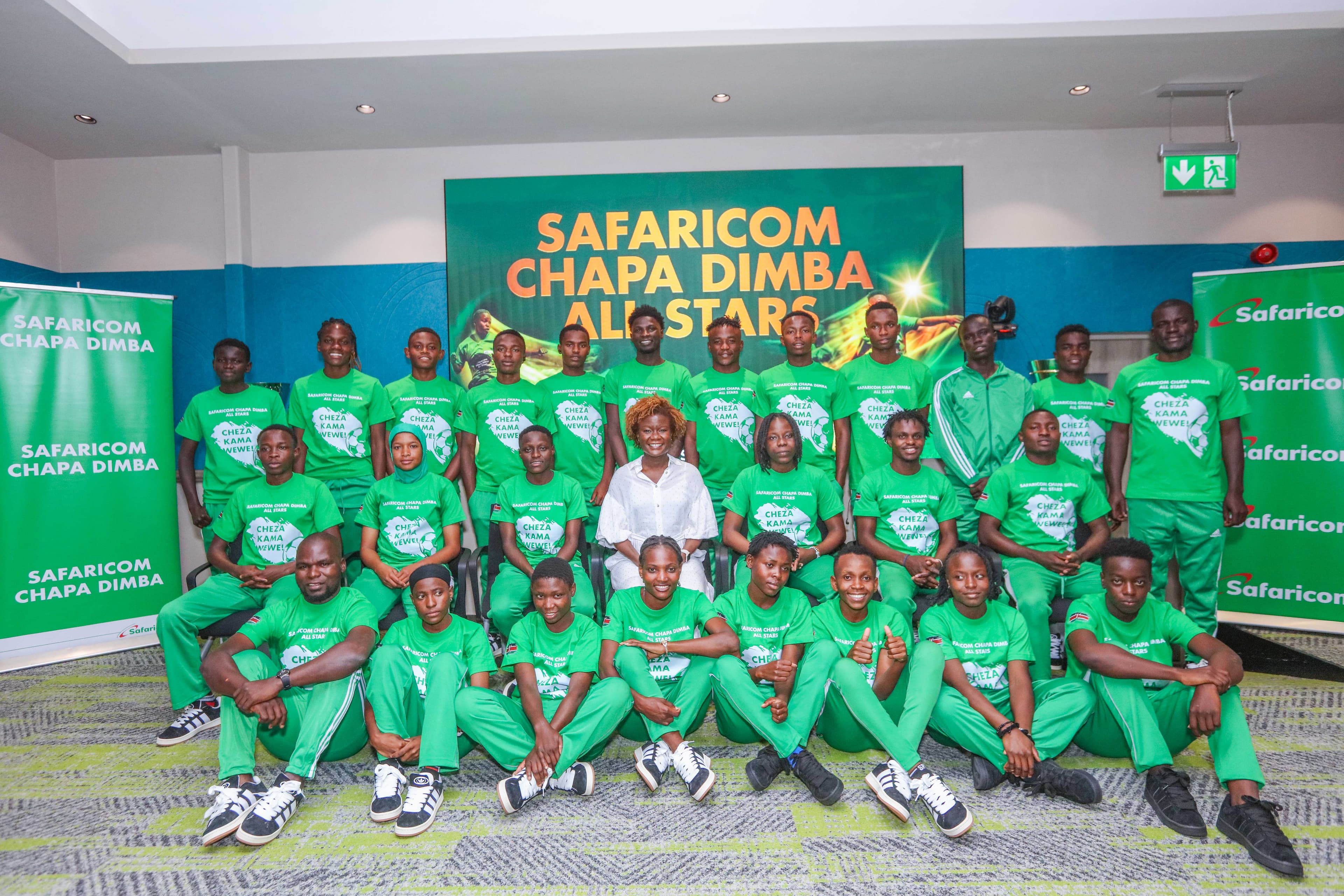 Safaricom Chapa Dimba All Stars fly to Spain for International football training