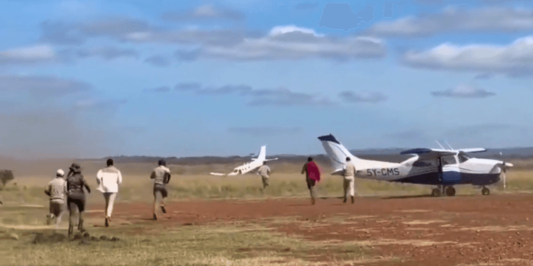 Plane Crashes in Maasai Mara