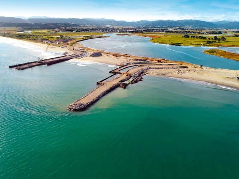 $100 Million Ōpōtiki Harbour Entrance Project Advances Marine Access Works in Bay of Plenty