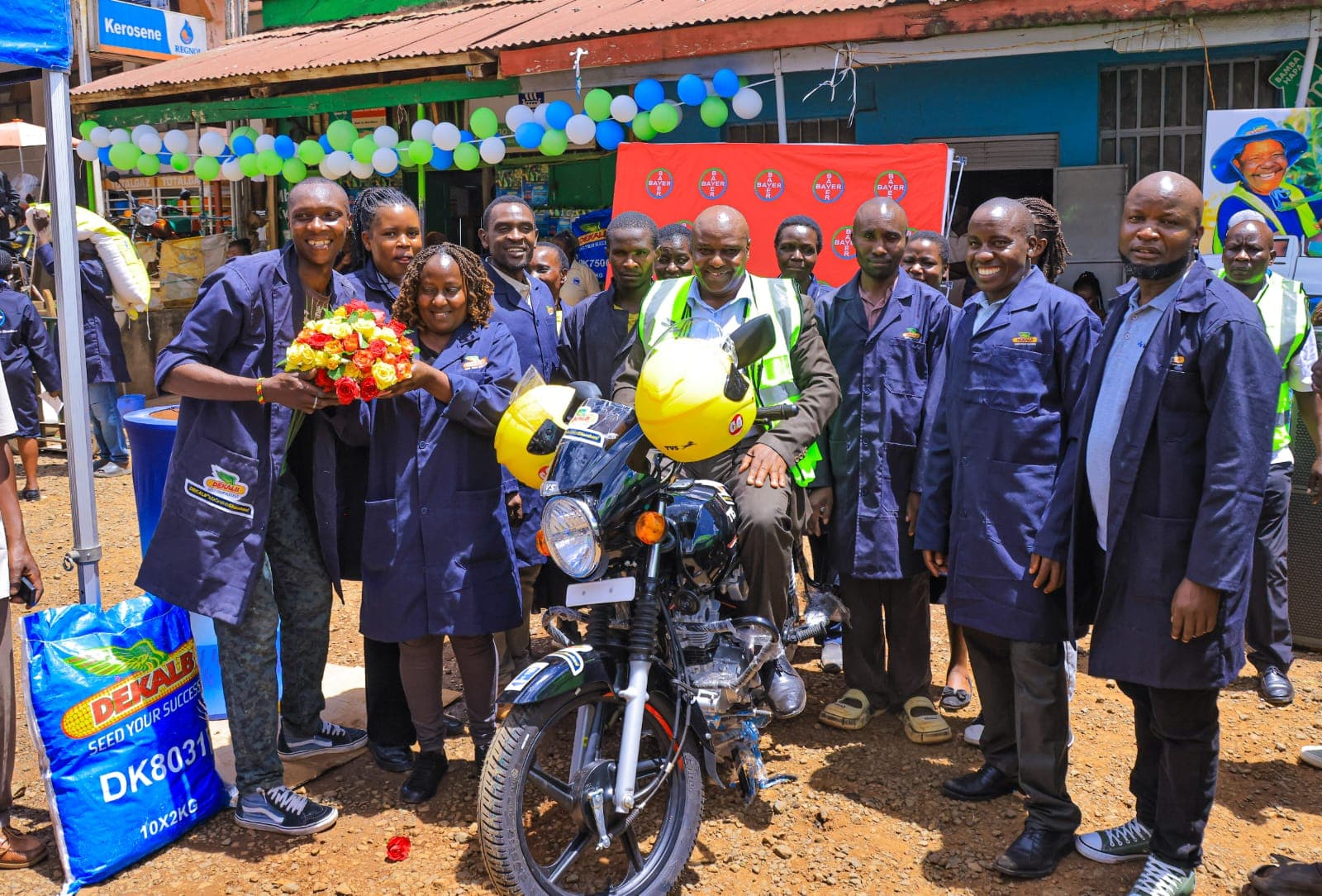 Nyamira farmer wins motorcycle in anti-counterfeit seed campaign