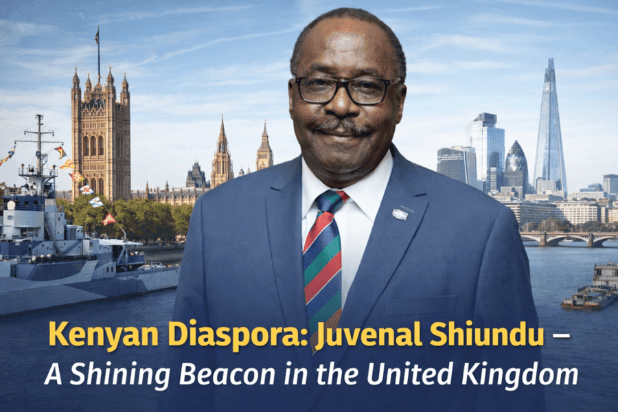 Kenyan Diaspora: Juvenal Shiundu – A Shining Beacon in the UK