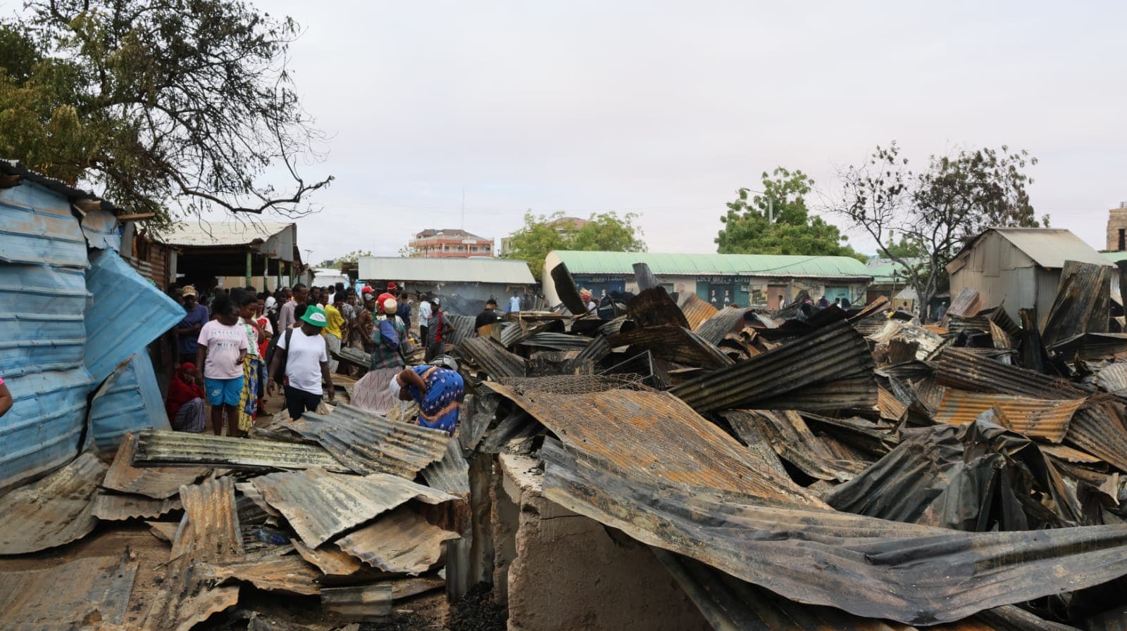 Fire destroys busy market in Mandera