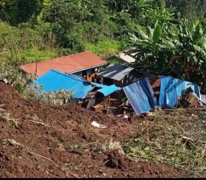 Heavy rains trigger landslide in a Murang’a village leaving one dead