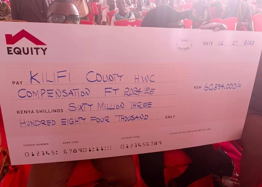 Human-Wildlife Conflict Victims Get Ksh 60 Million Compensation