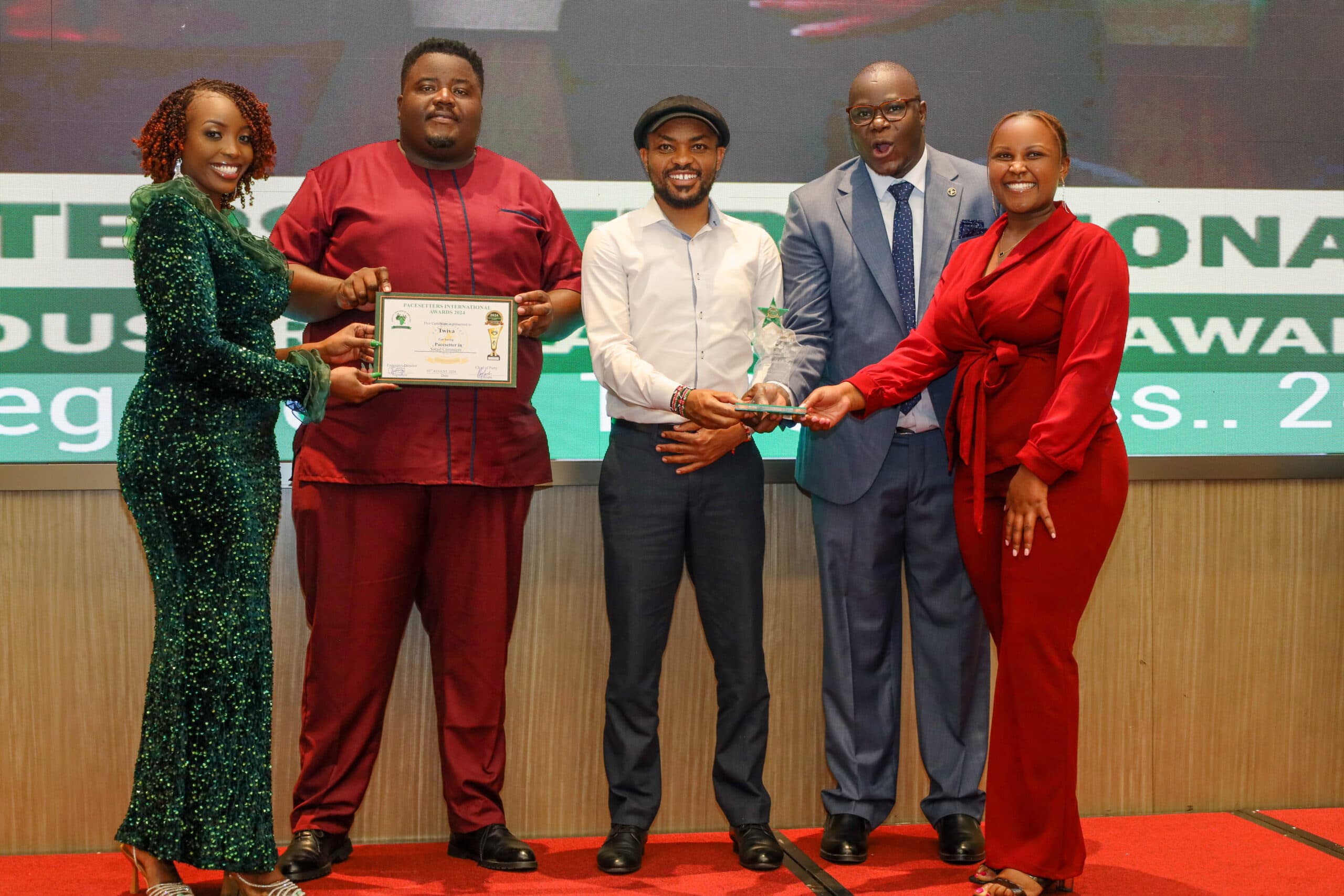 Twiva wins the Social Commerce Award at the 2024 International Pacesetters Awards
