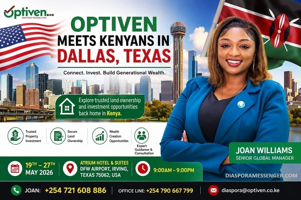 Powerful Opportunity: Optiven Team Meets Kenyans in Dallas