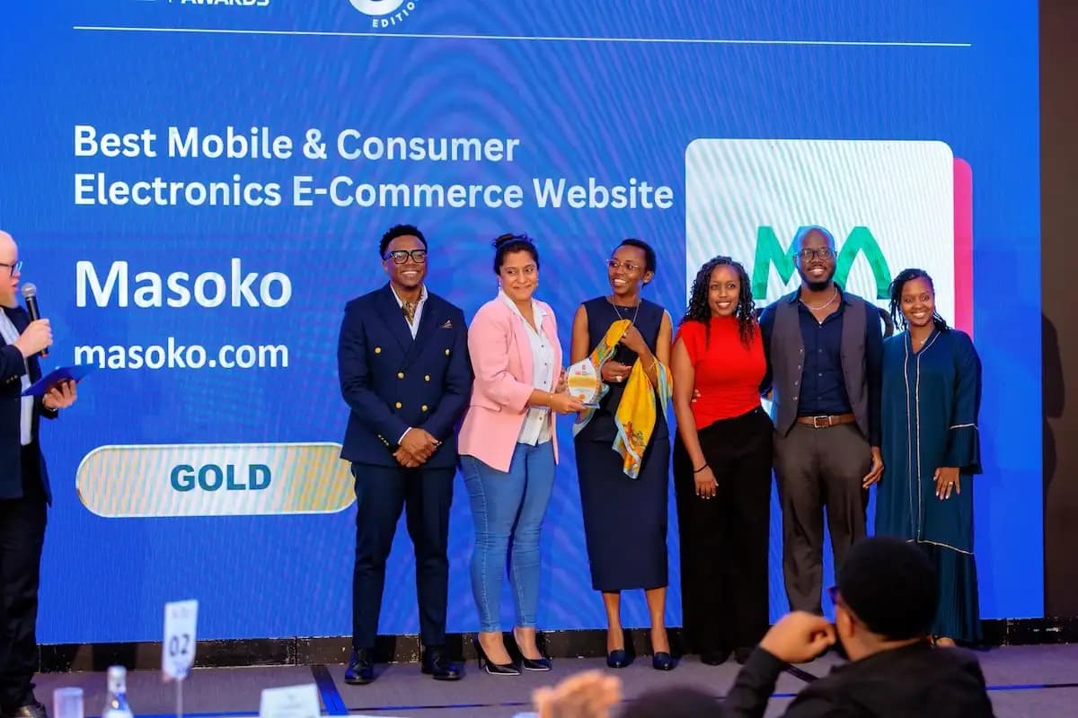 Safaricom’s Masoko Named Best Mobile & Consumer Electronics E-Commerce Website 2026