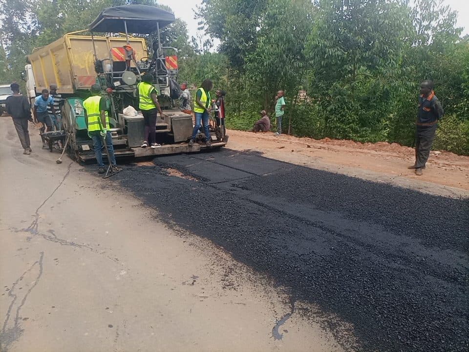 Tarmacking of Emali-Ukia Road in Progress, Makueni CICM