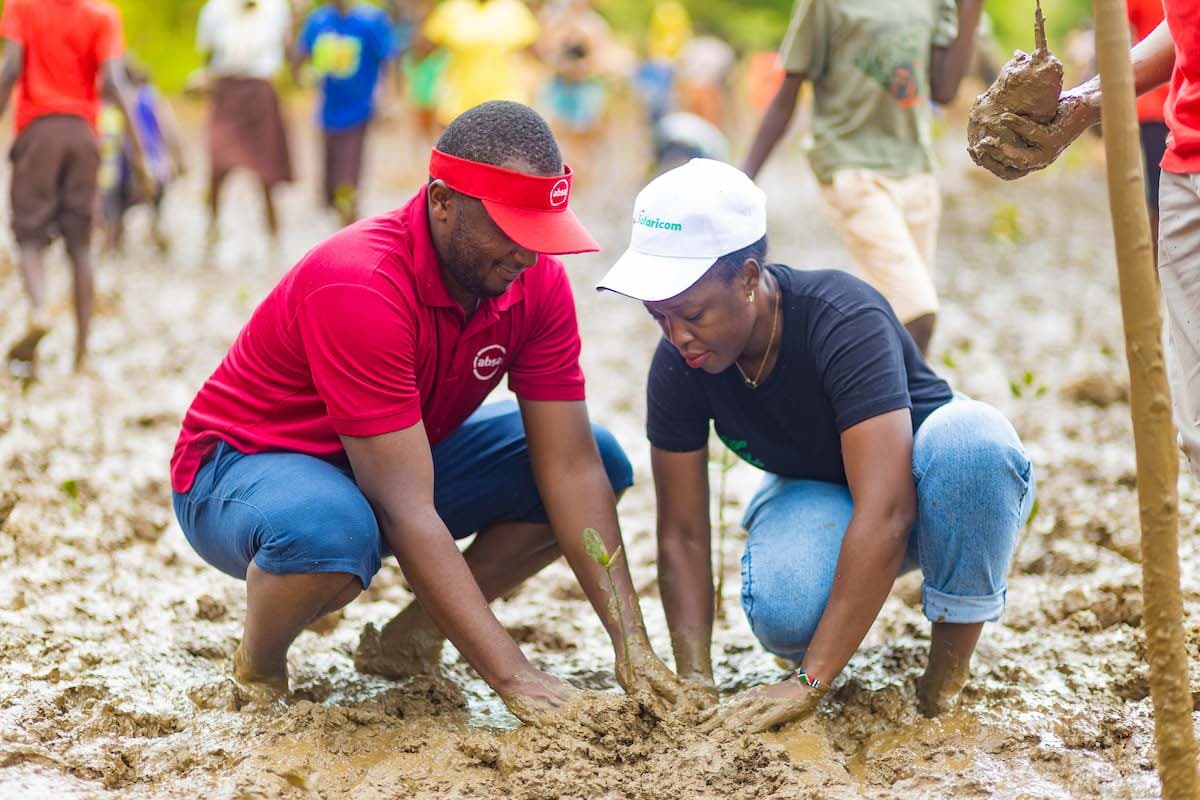 Absa Bank, Safaricom Kick Off Plan to Create Coastal Forest