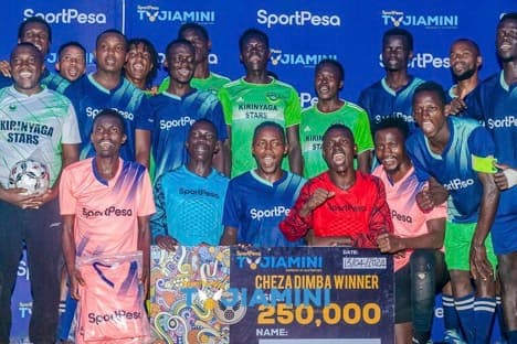 Kirinyaga Stars Win Inaugural Tujiamini Cheza Dimba Award
