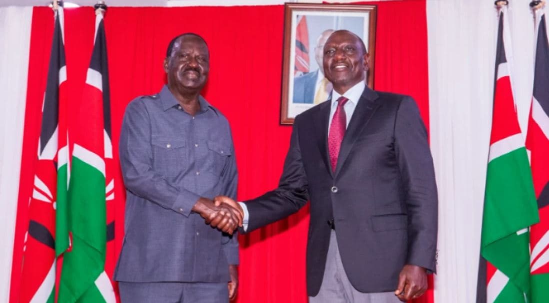 Raila Defends Pact with Govt, “I’m Holding Ruto Accountable for His Promises”