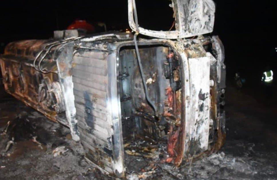 At least two killed, 10 evacuated after petrol tanker fire along Eldoret-Bungoma Highway