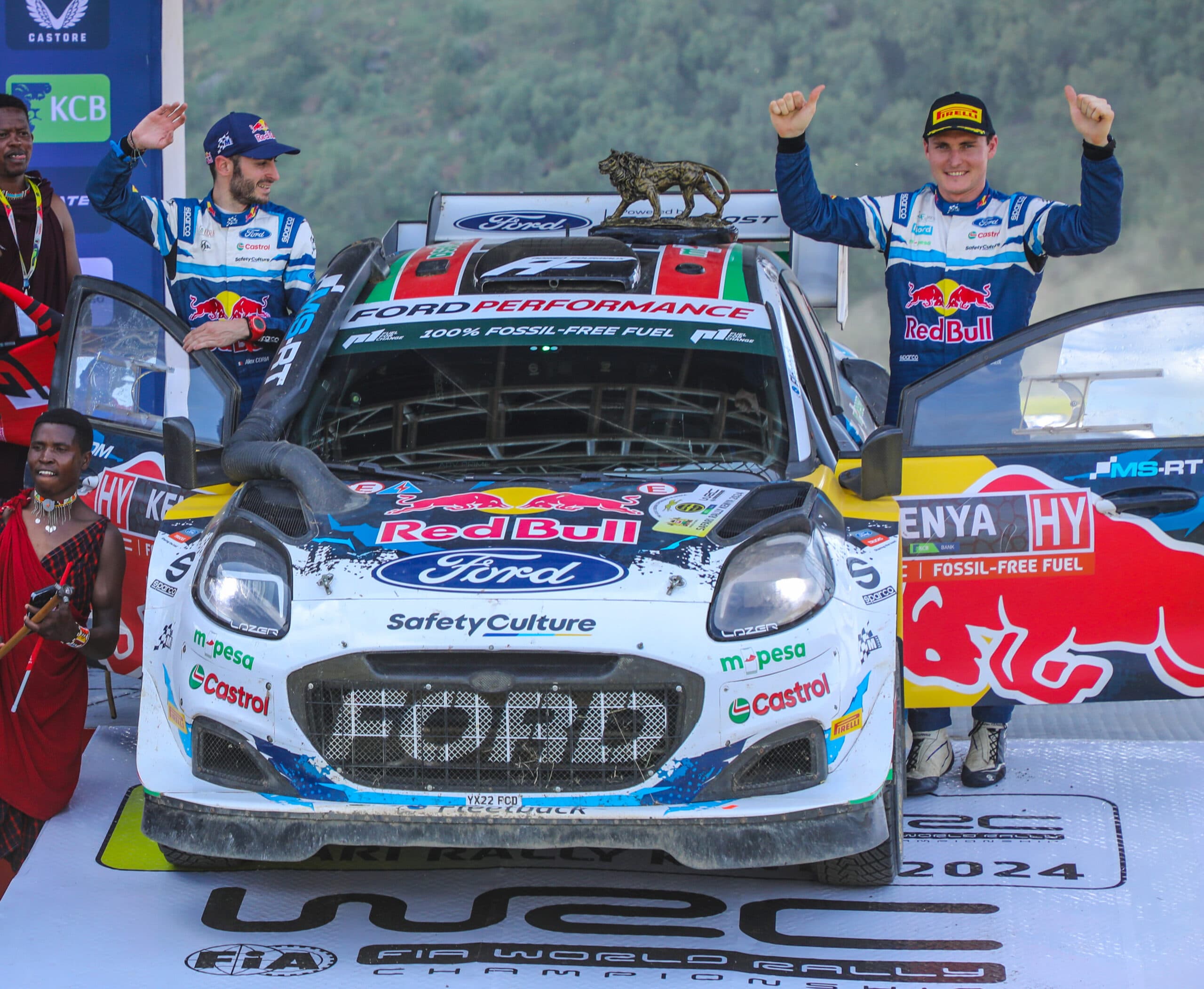 Confirmed itinerary of the WRC Safari Rally Kenya 2026